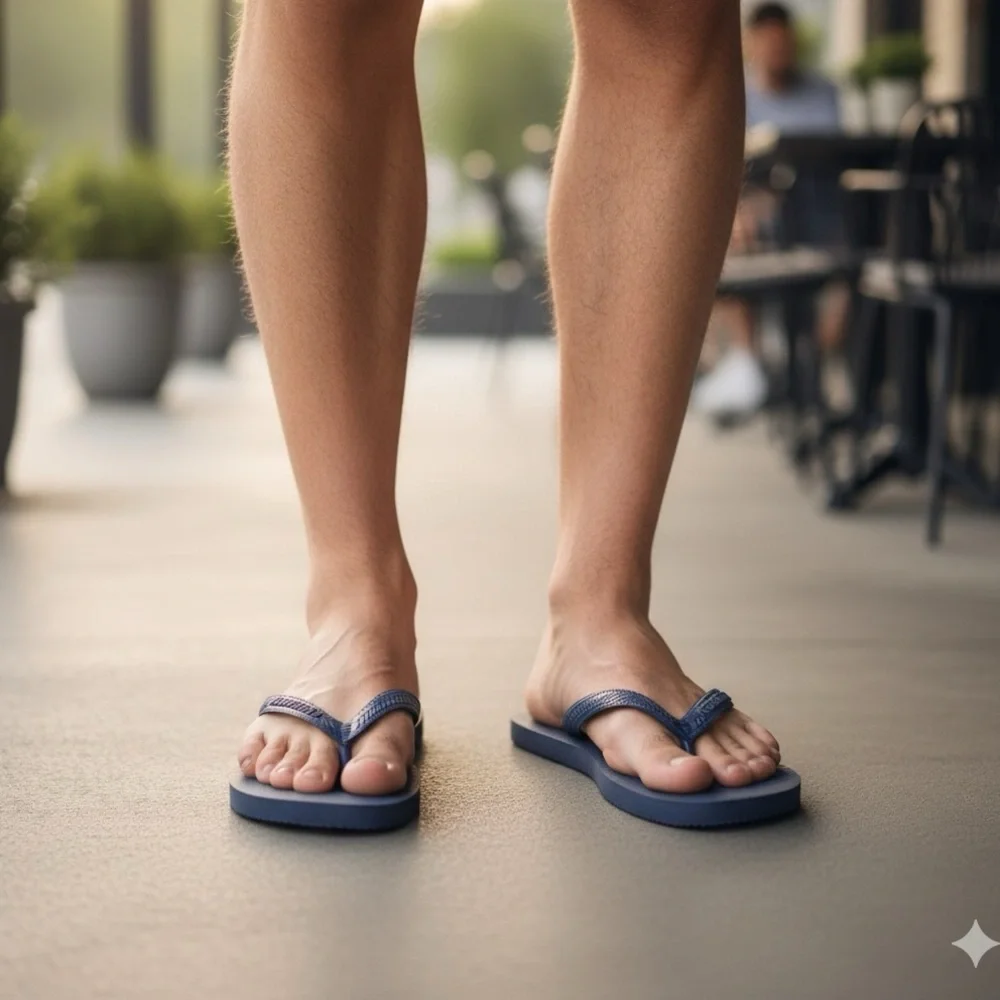 Havaianas Men’s Navy Blue Size 11 Flip Flops